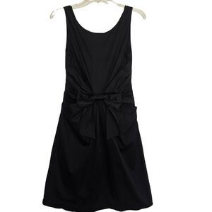 Kate Spade Elegant Black Mini Dress with Bow